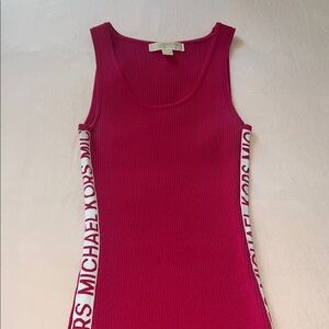 Michael Kors Fuchsia Dress with Logo Straps